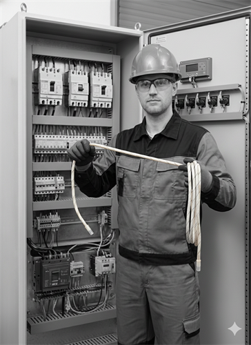 Fire suppression passive Rope for enclosures. 