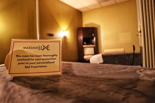 You'll always enjoy a clean and luxurious spa environment with us