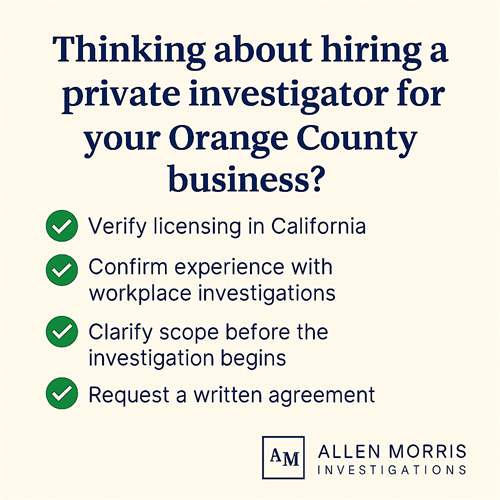 Workplace investigation process checklist for California employers, including intake, scope, interviews, evidence review, and defensible documentation.