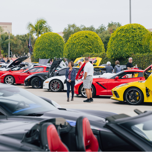 Cars and Coffee at The Marconi