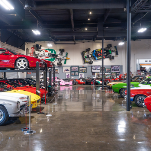 Marconi Automotive Museum Showroom