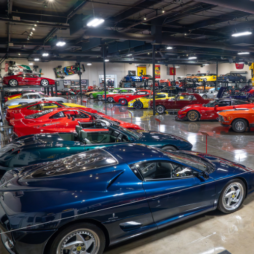 Marconi Automotive Museum Showroom