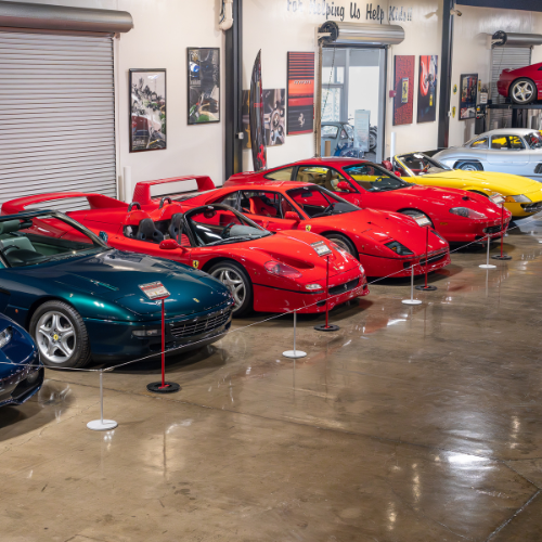 Marconi Automotive Museum Showroom