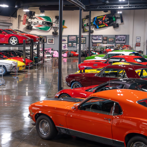 Marconi Automotive Museum Showroom