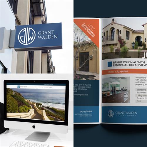 Branding, Web Design, and Google Marketing for Grant Walden Real Estate, Dana Point, CA