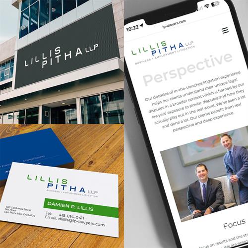 Branding and Web Design for Lillis Pitha LLP in Newport Beach, CA