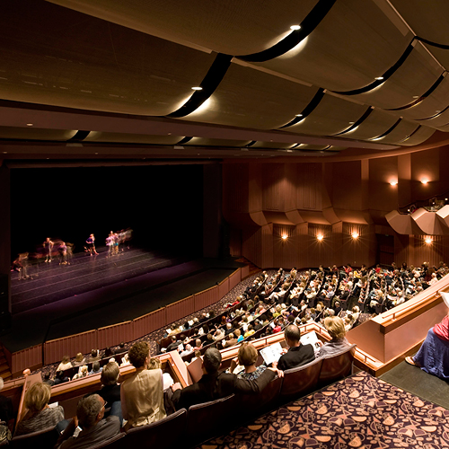 The view from the balcony