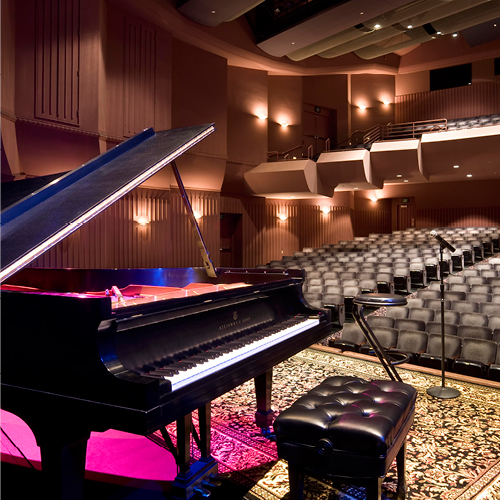 The view from the stage