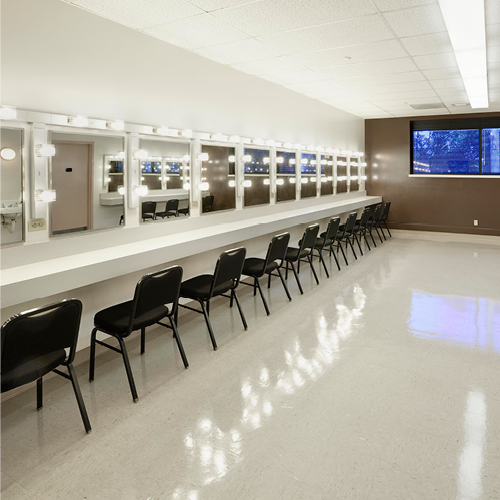 Chorus dressing room
