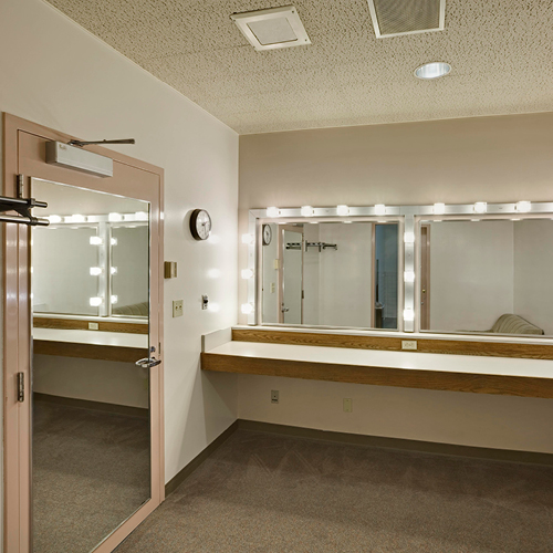 Principal dressing room