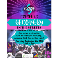 ASPIRE Change Center present Recovery in the Streets