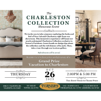 Turner's Furniture Showcase Event - The Charleston Collection