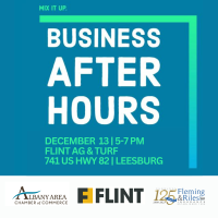 Business After Hours hosted by Flint Ag & Turf and Fleming & Riles