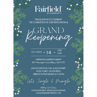 Grand Reopening of the Fairfield by Marriott