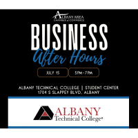 July 2025 Business After Hours hosted by Albany Technical College