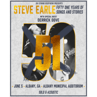 Steve Earle: Fifty One Years of Songs and Stories