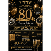 Reeds Jewelers is Celebrating 80 YEARS!