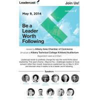 Albany Area Chamber of Commerce Leadercast 2014 - Canceled