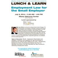 Lunch & Learn "Employment Law for the Small Employer" 