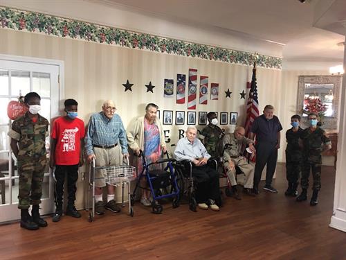 Celebrating local veterans