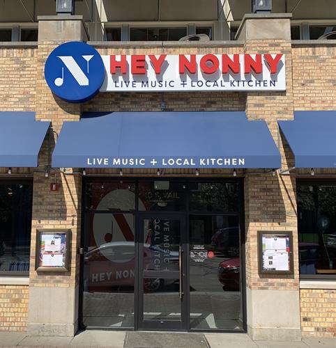 Hey Nonny Entrance 10 S. Vail Ave.