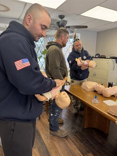 Infant Choking Training