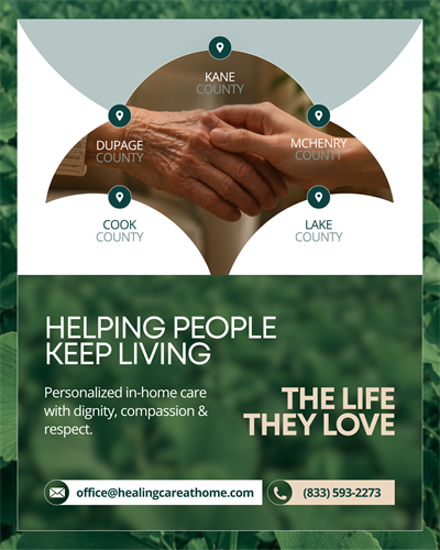Healing Care At Home front page