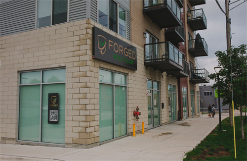 Forged Building Exterior
