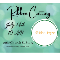 Ribbon Cutting For Golden Vegan, LLC