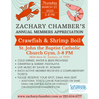 2025 MEMBER CRAWFISH BOIL