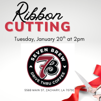 Ribbon Cutting -7Brew Coffee