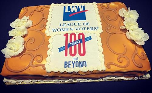 Celebrating the 100th anniversary of the League of Women Voters (2020)