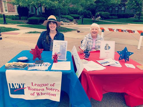 Registering voters in the community