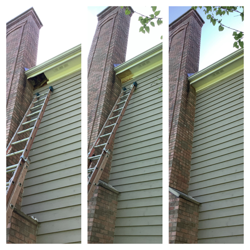 Soffit repair