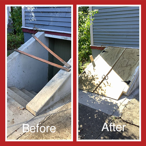 Outdoor Basement Doors