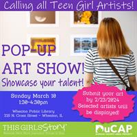 Girl Teens POP-UP Art Show
