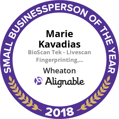 2018 Alignable Wheaton's Small Business Person of The Year