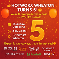 HOTWORX WHEATON TURNS 5 !