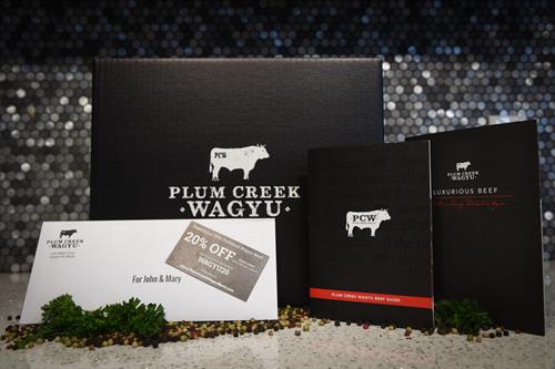 Customized Wagyu Gift Boxes make a great gifts for any beef lover!