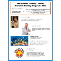 McCormick County Library Summer Reading Programs 2022