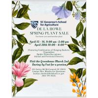 SC Governor's School for Agriculture Spring Plant Sale