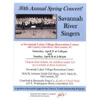 Savannah River Singers Spring Concert