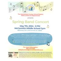 MMS & MHS Art Department Presents Spring Band Concert