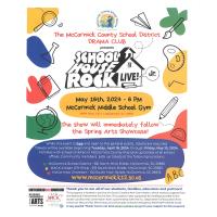 The McCormick County School District Drama Club Presents School House Rock Jr. Live