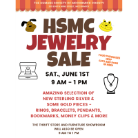 The Humane Society of McCormick Jewelry Sale