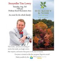 Storyteller Tim Lowry