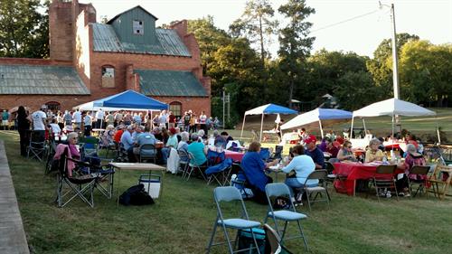 Annual Oyster Roast and Low Country Boil at the Dorn Mill Complex