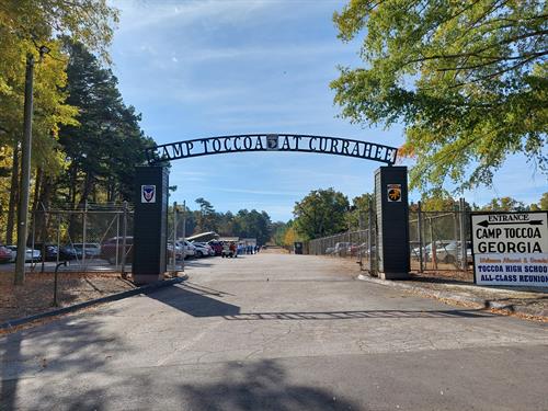 Camp Toccoa at Currahee, GA Archway 10-22-2022