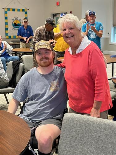 2025, 10-21 Motorized Wheelchair Donation to disabled Citadel SC Military College Graduate