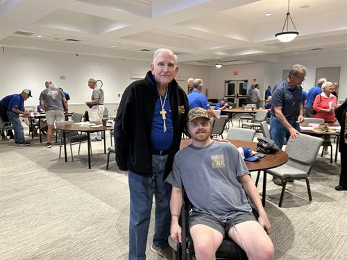 2025, 10-21 Motorized Wheelchair Donation to disabled Citadel SC Military College Graduate
